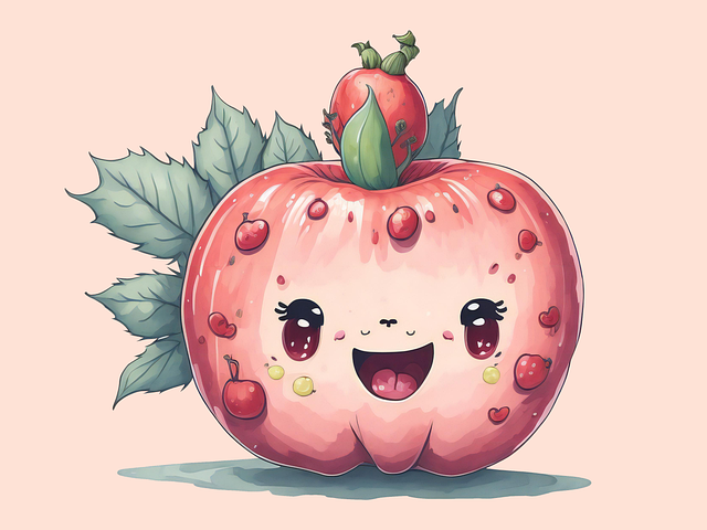 Download free HD stock image of Raspberry Kawaii Free raspberry kawaii happy face illustration