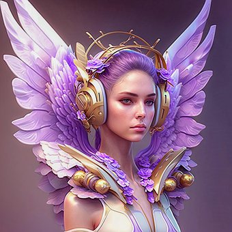 Free Cinematic Style Purple And Gold photo and picture