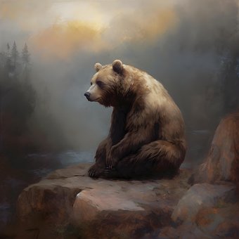 Grizzly Beer, Dier, Beer, Natuur