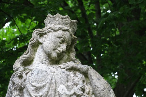 Skulptur, Dronning, Statue, Kunstværk
