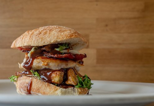 Free Hamburger Sandwich photo and picture