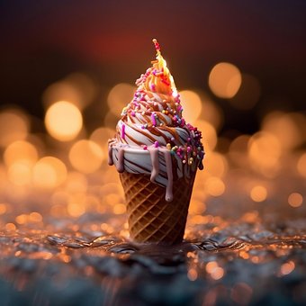 Free Ice Cream Soft Serve Ice Cream illustration and picture