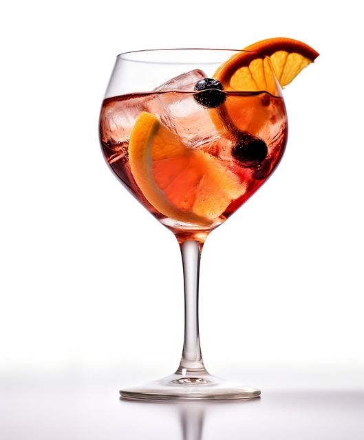 Free fruity cocktails summer refreshment illustration
