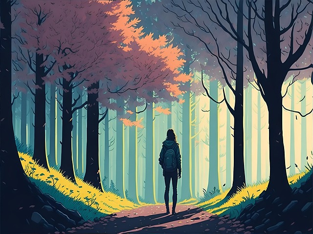 Ai Generiert, Bäume, Wald, Einsamkeit