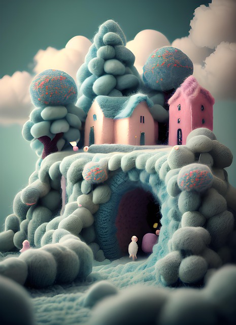 Free ai generated nature fantasy illustration