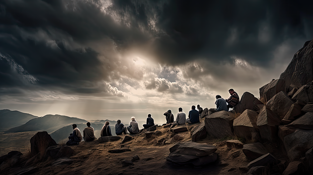 Free ai generated christianity religion illustration