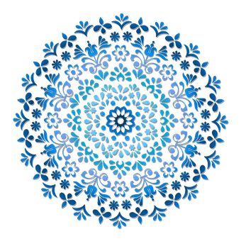 Free Rosette Mandala illustration and picture