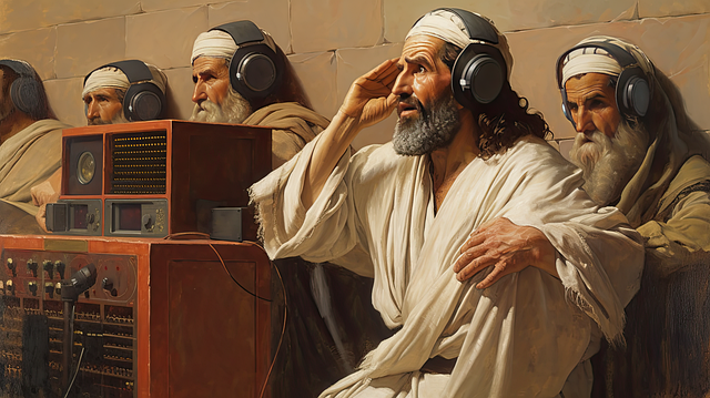 Free christian ai generated christ illustration