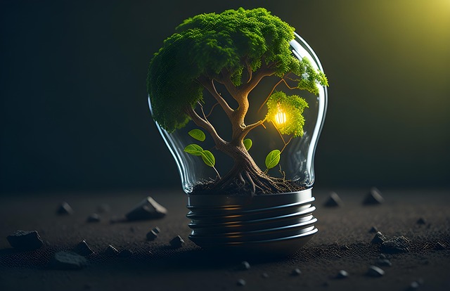 Free environmental power innovation illustration
