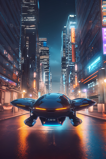 Free ai generated future futuristic illustration