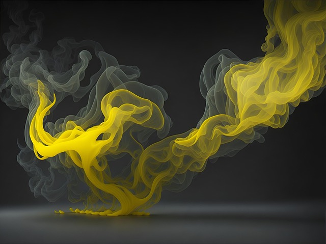 Free ai generated smoke fire illustration
