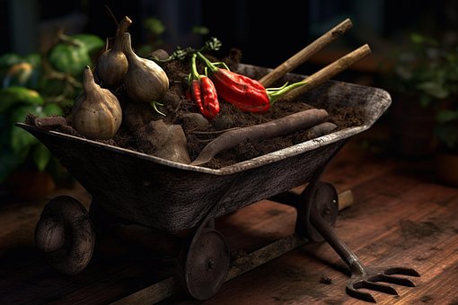 Free Ai Generated Vegetable Garden illustration and picture