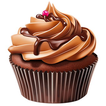 Free Ai Generated Cupcake illustration and picture