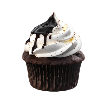 Free Ai Generated Cupcake illustration and picture