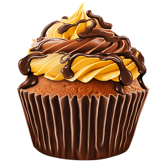 Free Ai Generated Cupcake illustration and picture