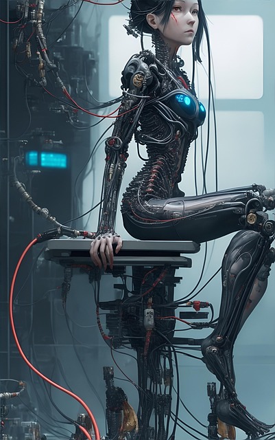 Free robotics autonomous underwater illustration