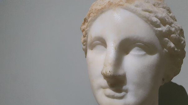 Escultura, Museu, Arte, Mármore, Cabeça