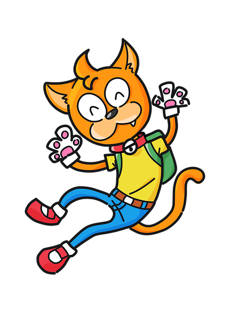 Dibujos Animados, Mascota, Anime, Gato