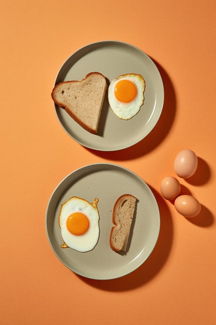 Free ai generated egg plate illustration