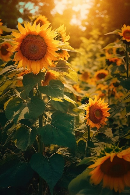 Free Field Flower Farm illustration and picture