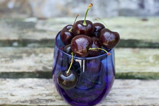 Kirschen, Süßkirschen, Obst, Früchte
