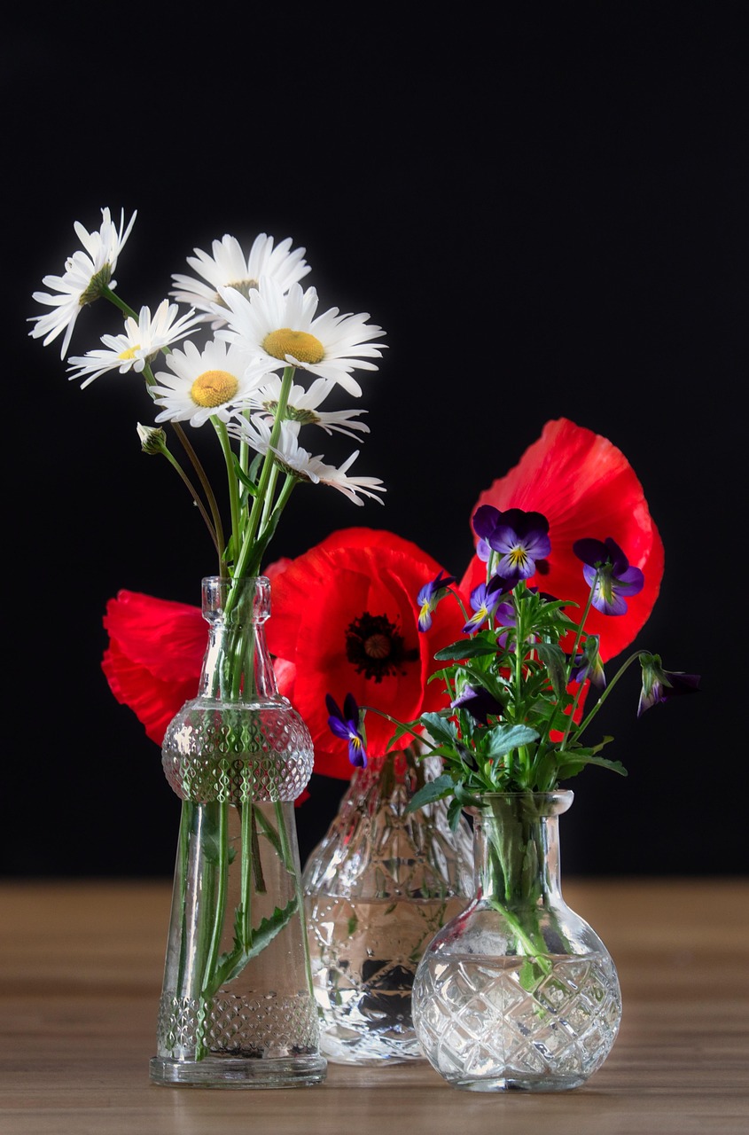 Poppy Bunch Of Flowers Floristry - Free photo on Pixabay - Pixabay
