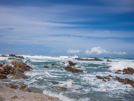 Ozean, Meer, Wellen, Strand, Küste