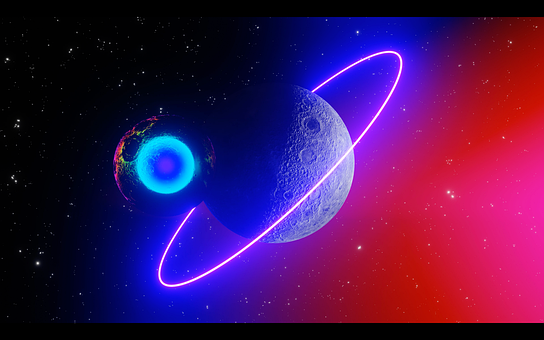 Free Space Galaxy illustration and picture