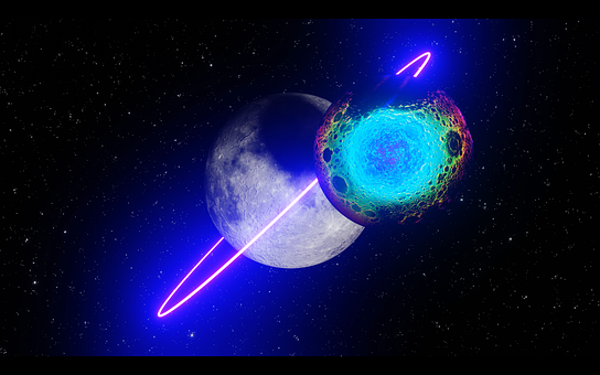 Free Space Galaxy illustration and picture