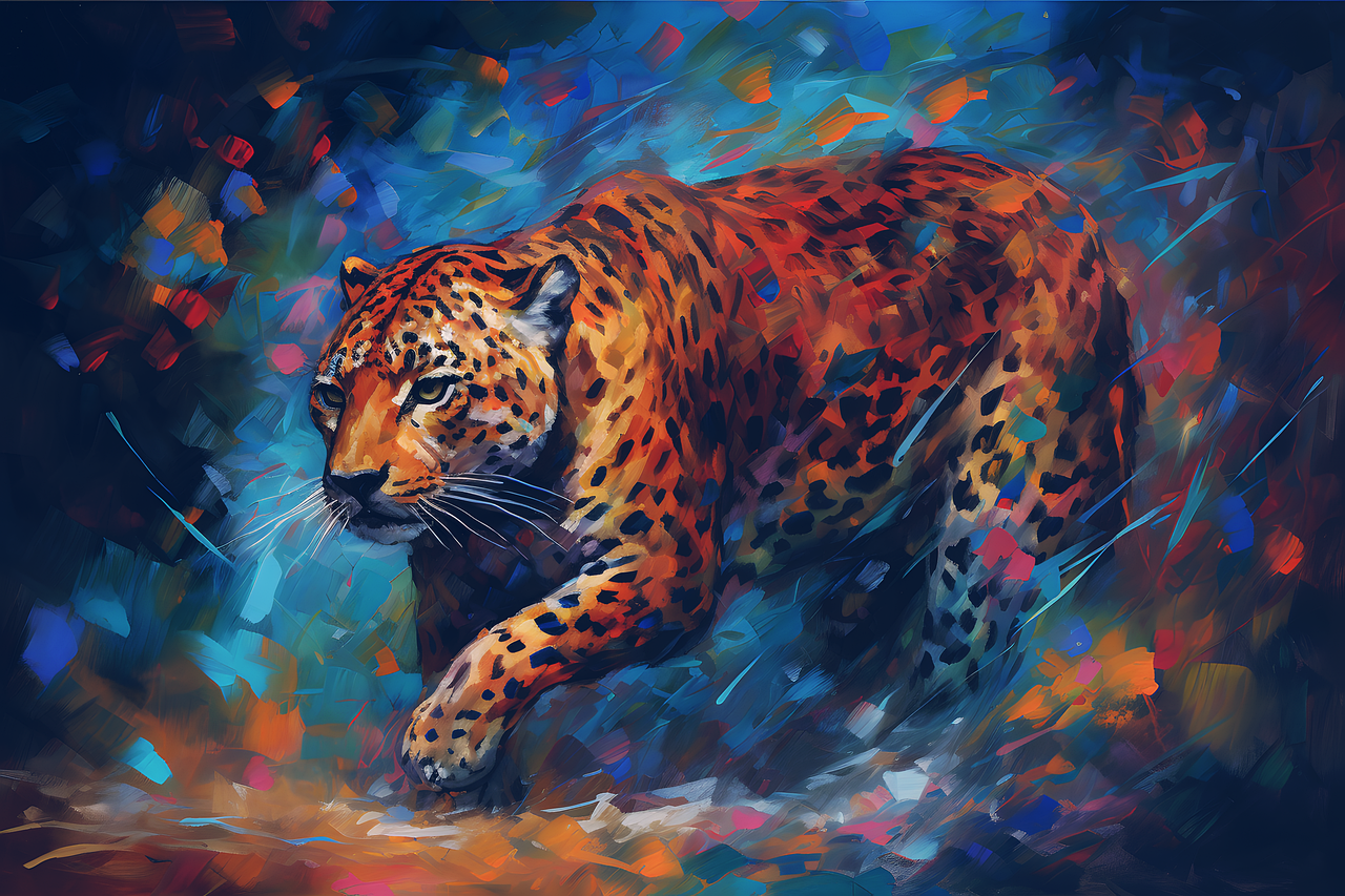 Peinture Num rique Gu pard Faune Image Gratuite Sur Pixabay