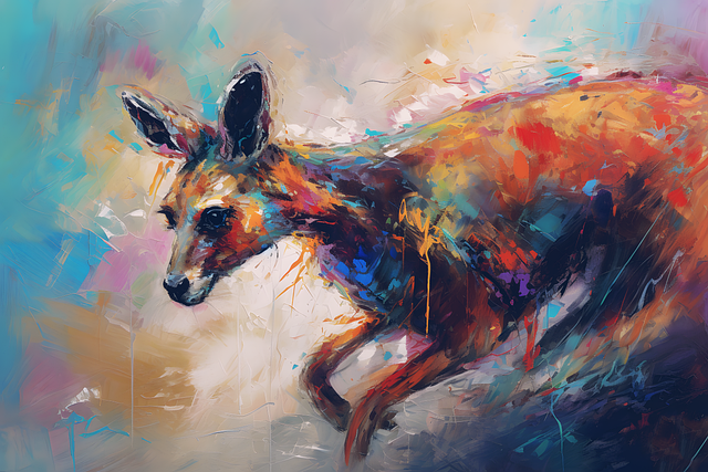 Free kangaroo marsupial pouch illustration