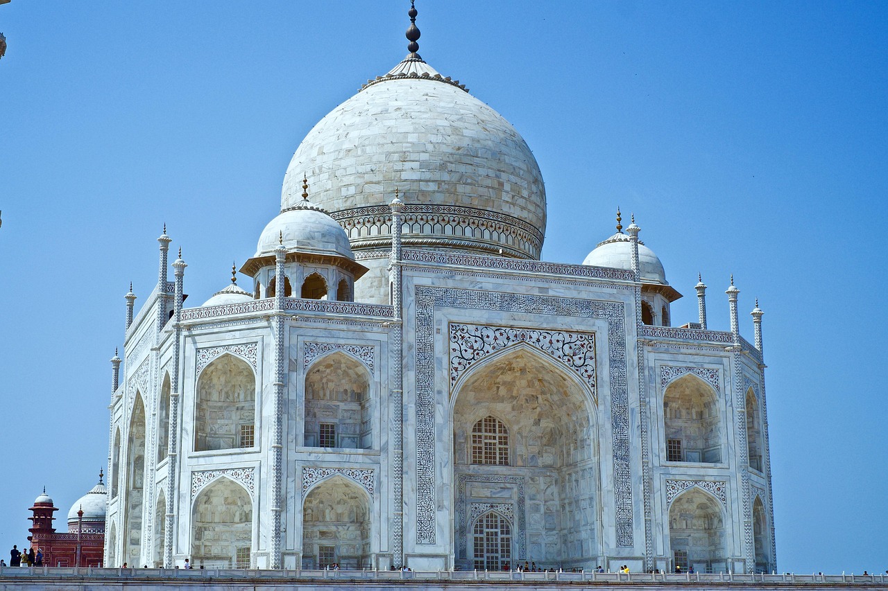 Taj Mahal - free online jigsaw puzzle photo