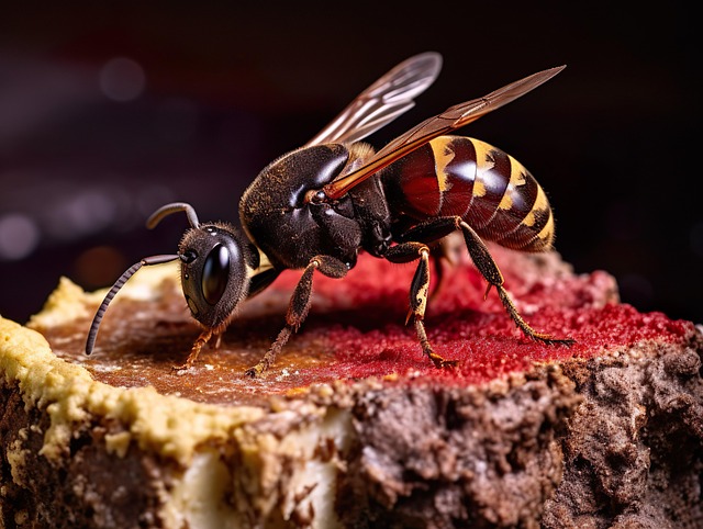 Free wasp bee insect illustration