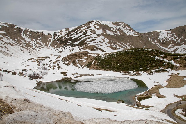 Hory, Sníh, Horské Jezero, Studený, Alpy