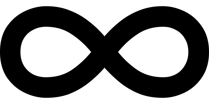 Infinito, Lazo, Símbolo, Matemáticas