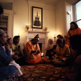 Hus, Beder, Sort, Mennesker, Tro