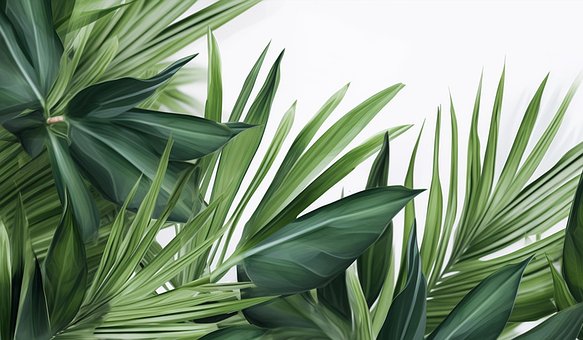 Free Ai Generated Leaves illustration and picture
