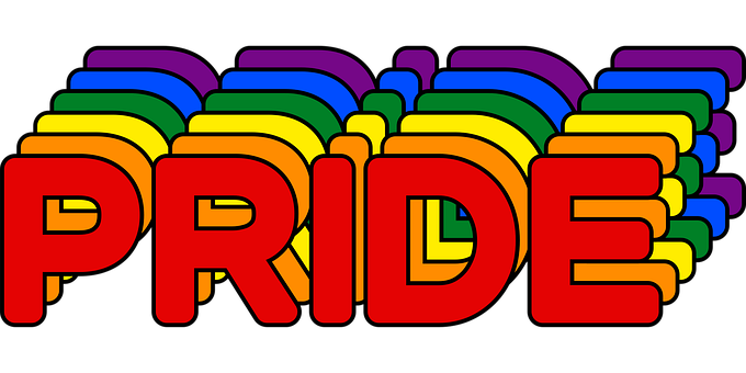 Orgullo, Texto, Vistoso, Arcoíris, Lgbtq