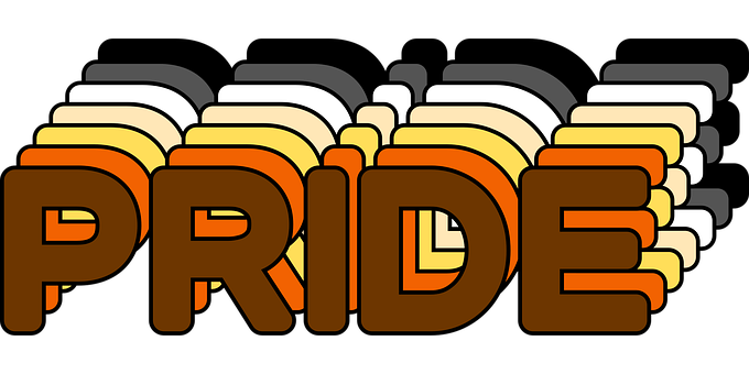 Orgullo, Texto, Vistoso, Arcoíris, Lgbtq