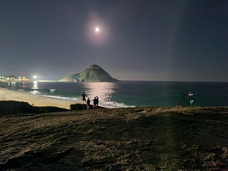 Free Night Moon photo and picture