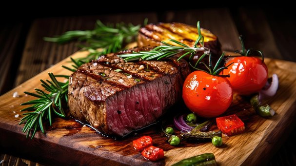 Free Grilled Beefsteak illustration and picture