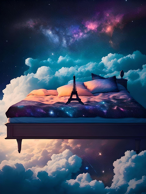 Traum, Träume, Wolken, Liebling, Bett