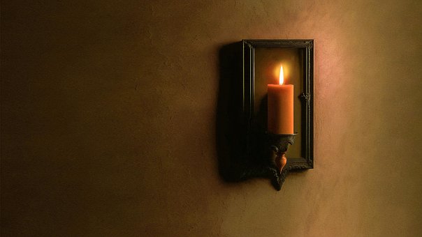 Kerze, Kerze An Der Wand, Mystiker