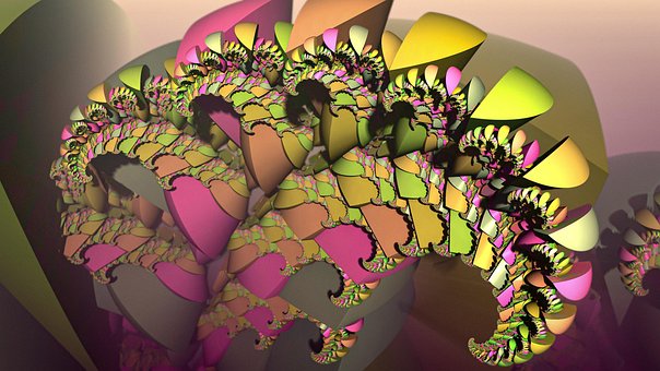 Free Fractal Tentacle illustration and picture
