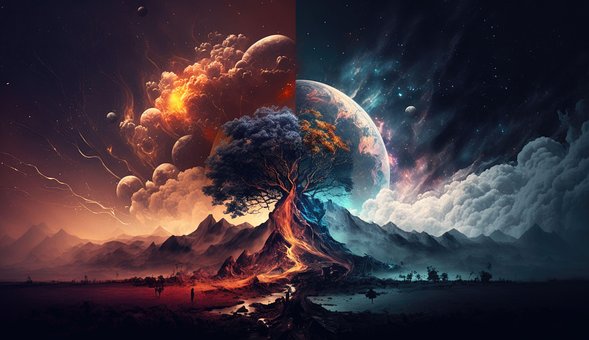 Free Ai Generated Trees illustration and picture