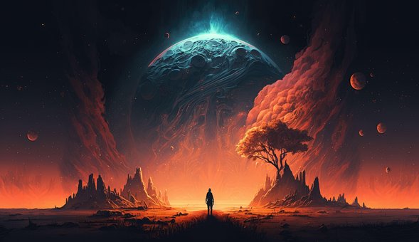 Free Ai Generated Planet illustration and picture