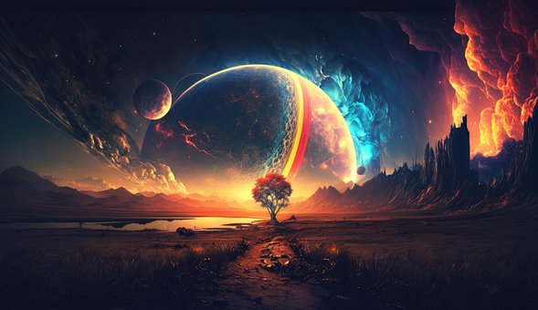 Free Ai Generated Trees illustration and picture