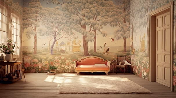Zimmer, Wohnzimmer, Koreanisches Haus