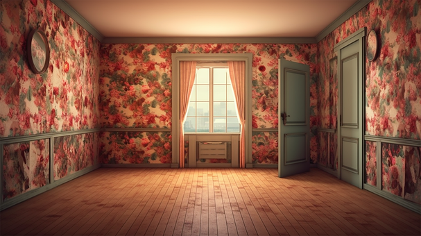 Zimmer, Wohnzimmer, Koreanisches Haus