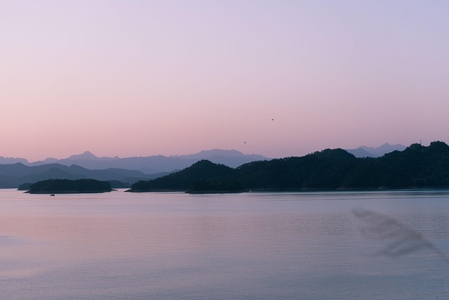 Free Lake Sunset photo and picture